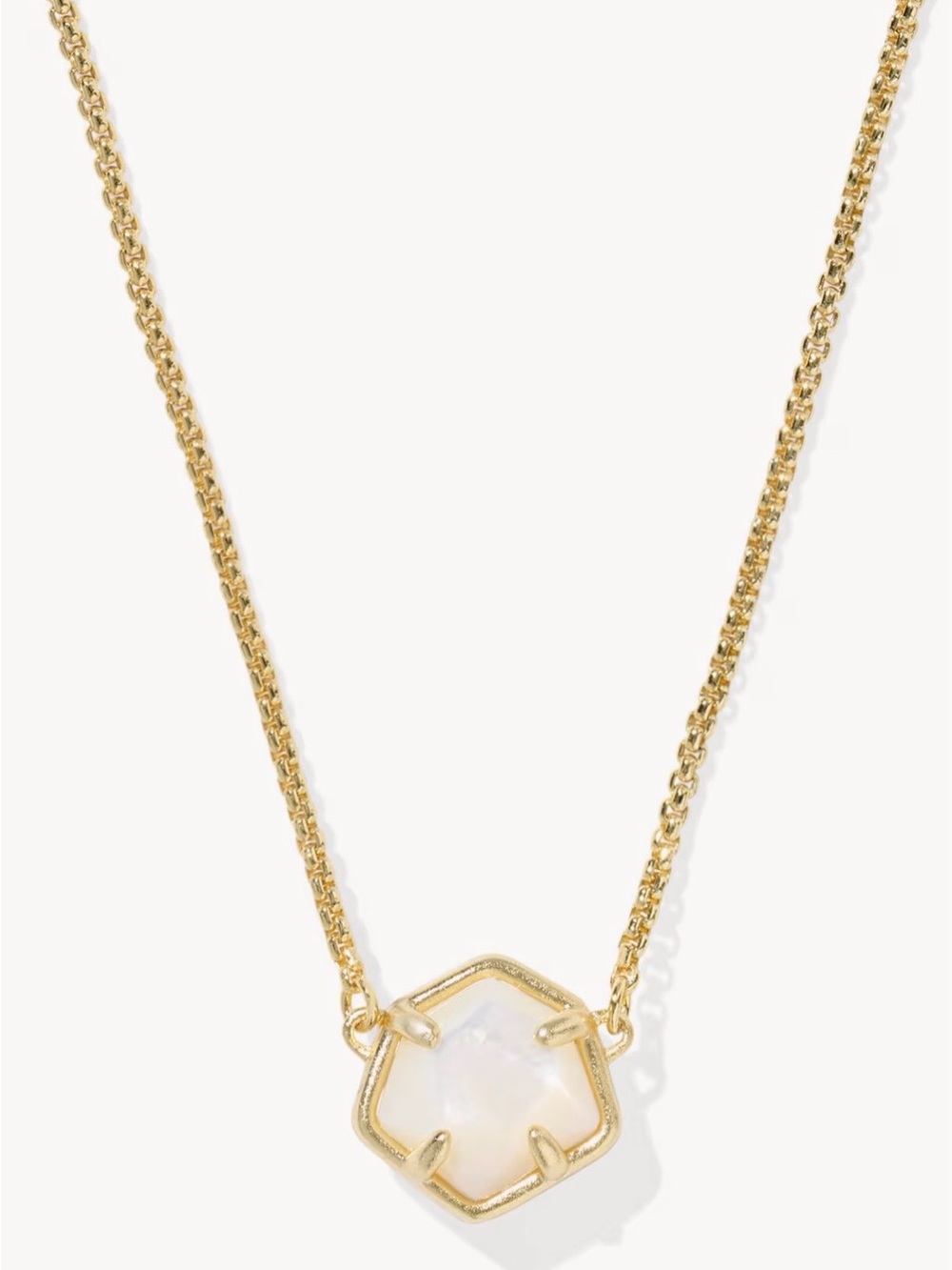 Kendra Scott Ivory Mother of Pearl Necklace